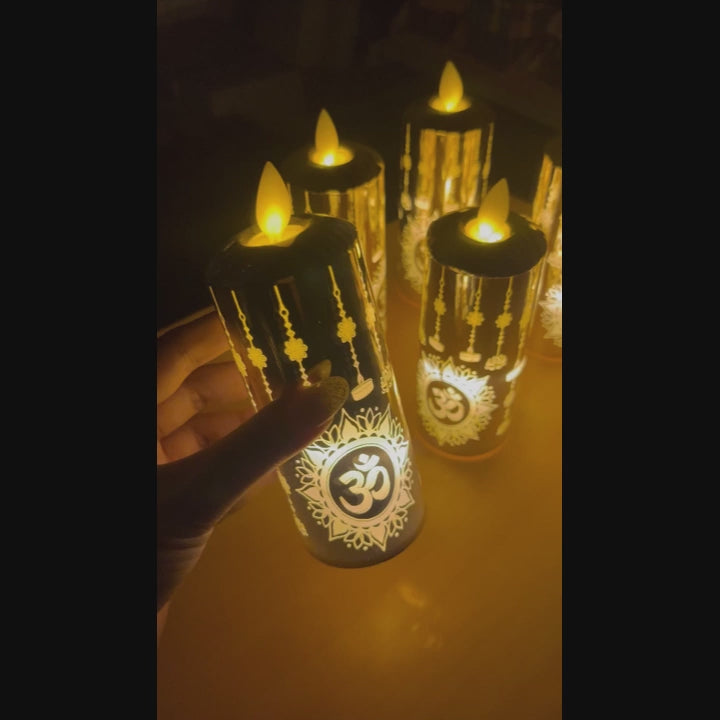 Realistic Moving Flame LED Light